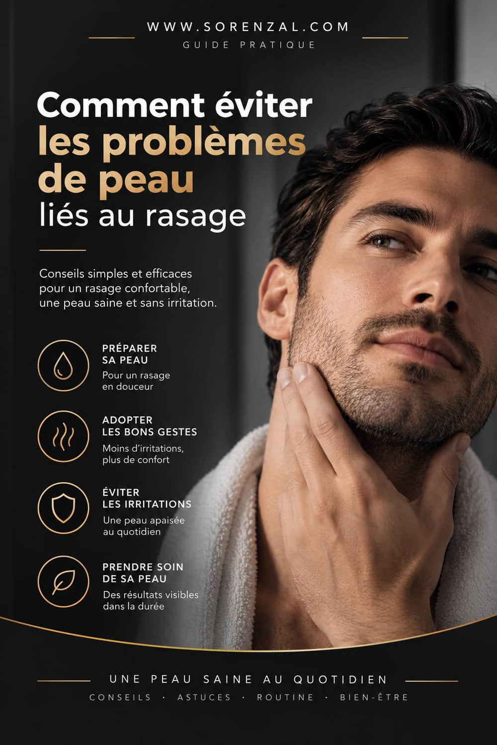 🎁E-BOOK OFFERT: Comment éviter les problèmes de peau liés au rasage